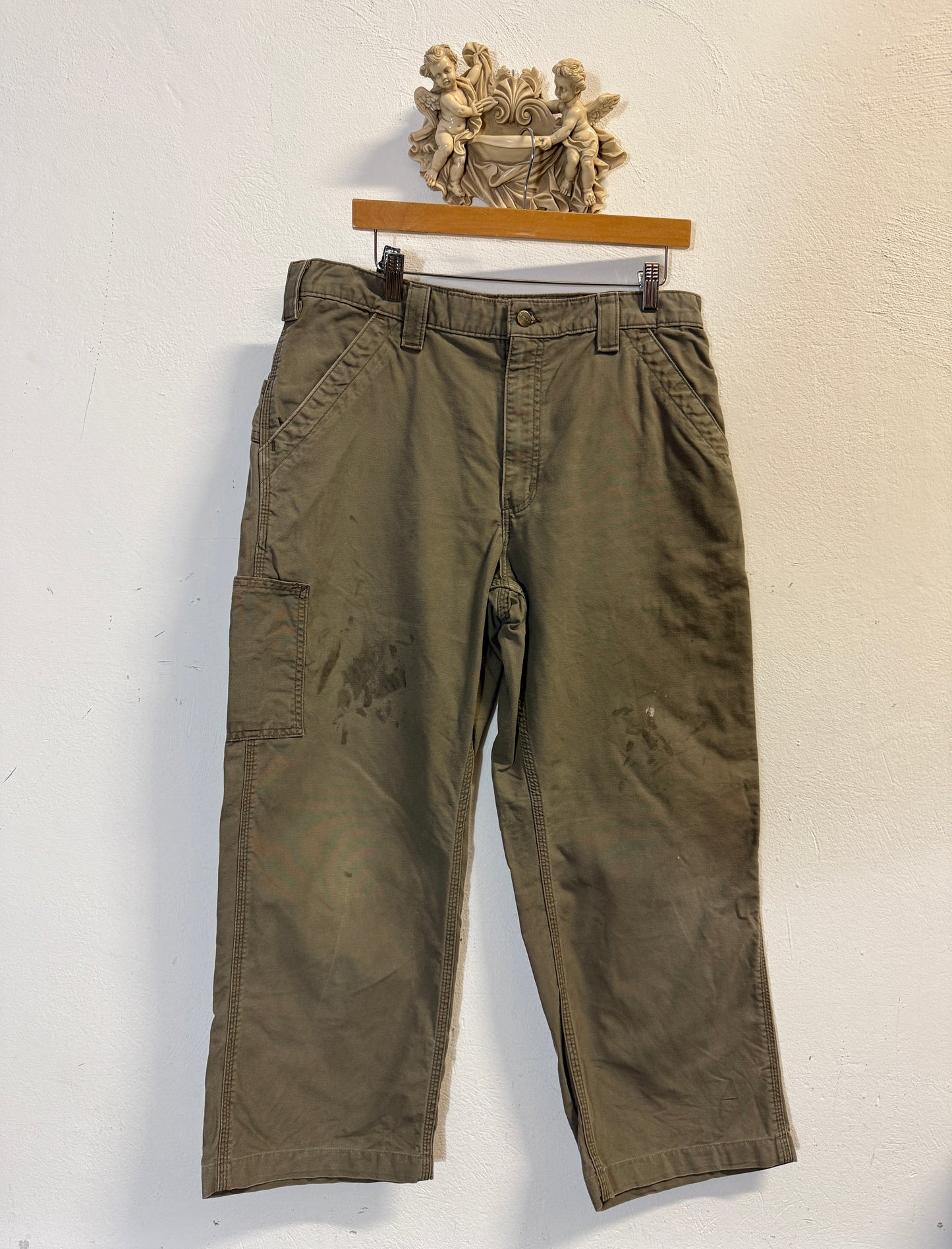 Vintage Grey Work Pants Carhartt “W34 L30”
