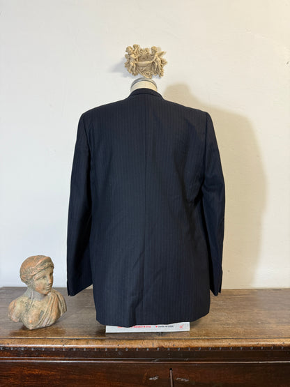 Double-Breasted Pinstripe Blazer “L/XL”