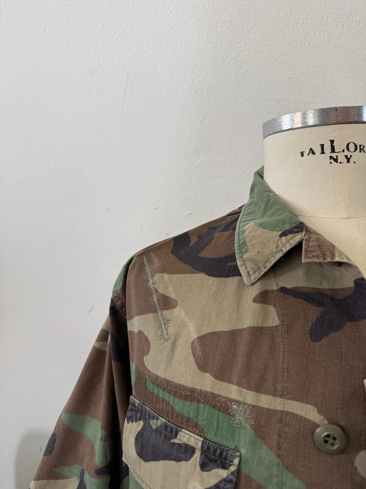 Vintage Ripstop Woodland Us Army Jacket “L/XL”