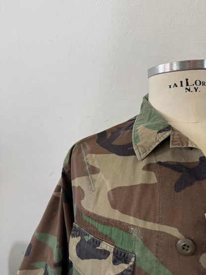 Vintage Ripstop Woodland Us Army Jacket “L/XL”