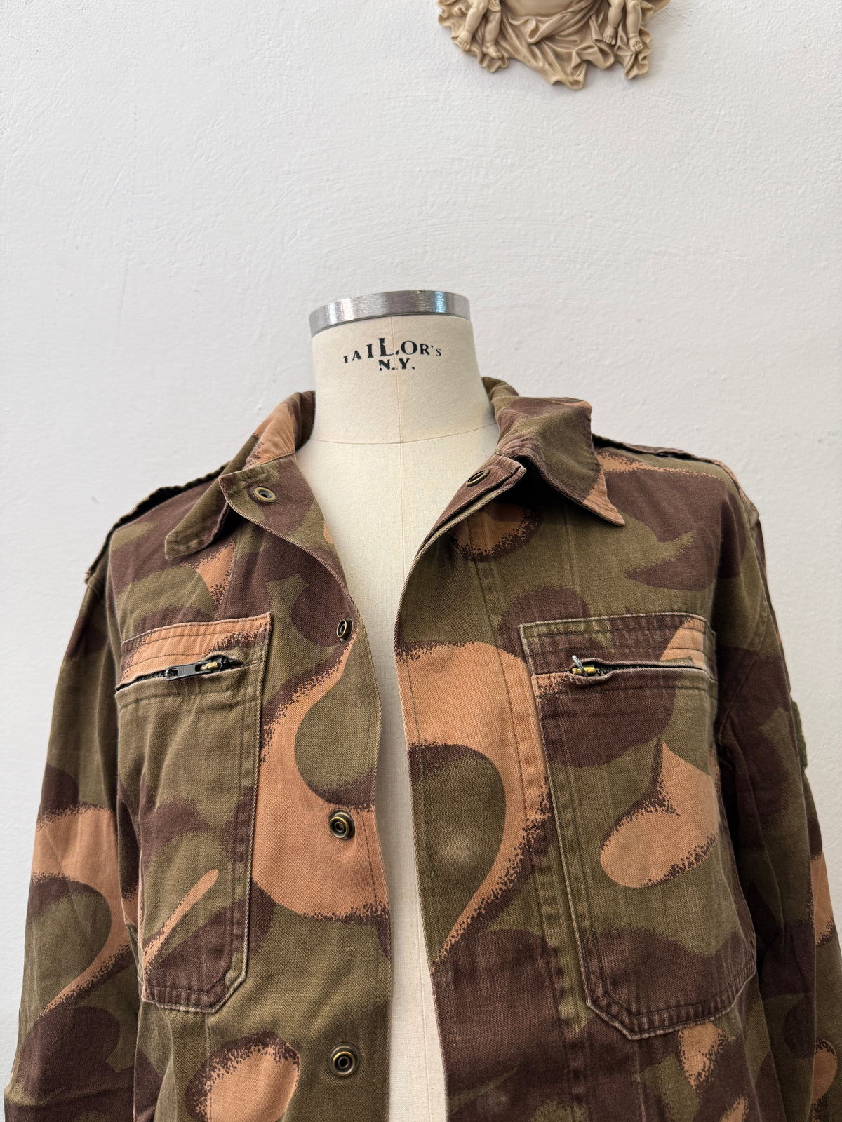 Vintage Hungarian Army Camo Jacket “M/L”