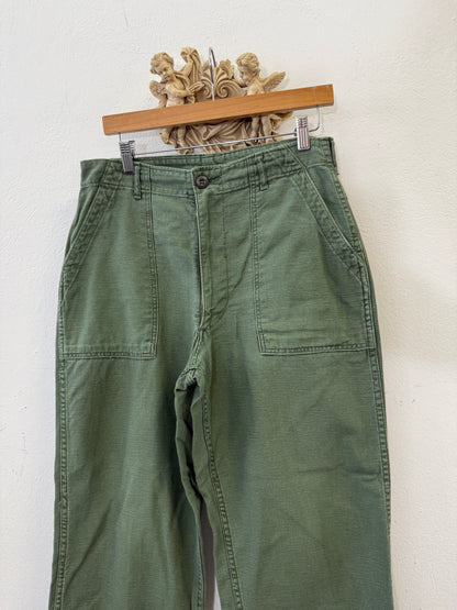 Vintage Og 107 Us Army Fatigue Pants “W31”