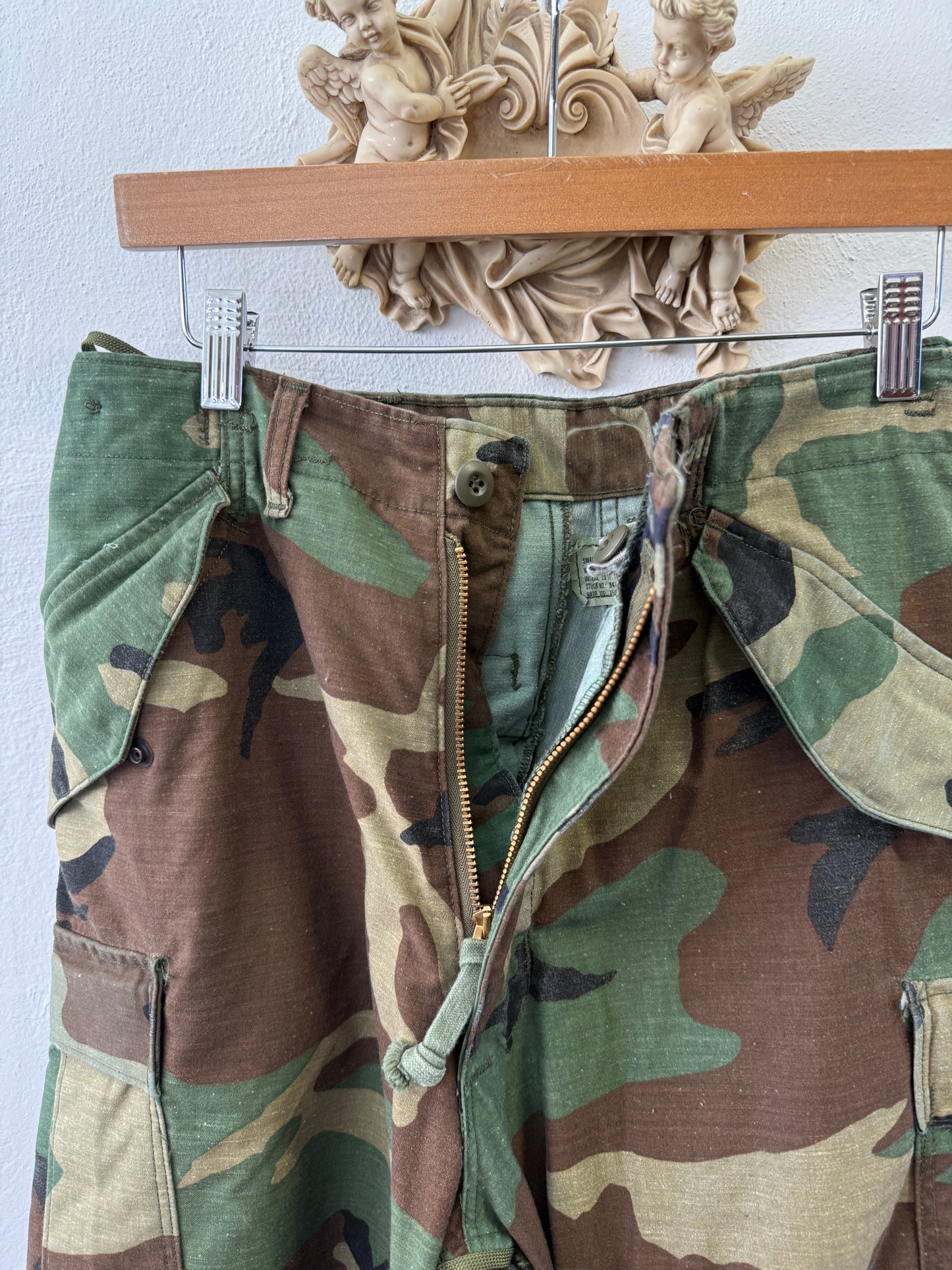 Vintage Woodland Cargo Pants M65 Us Army “W31”