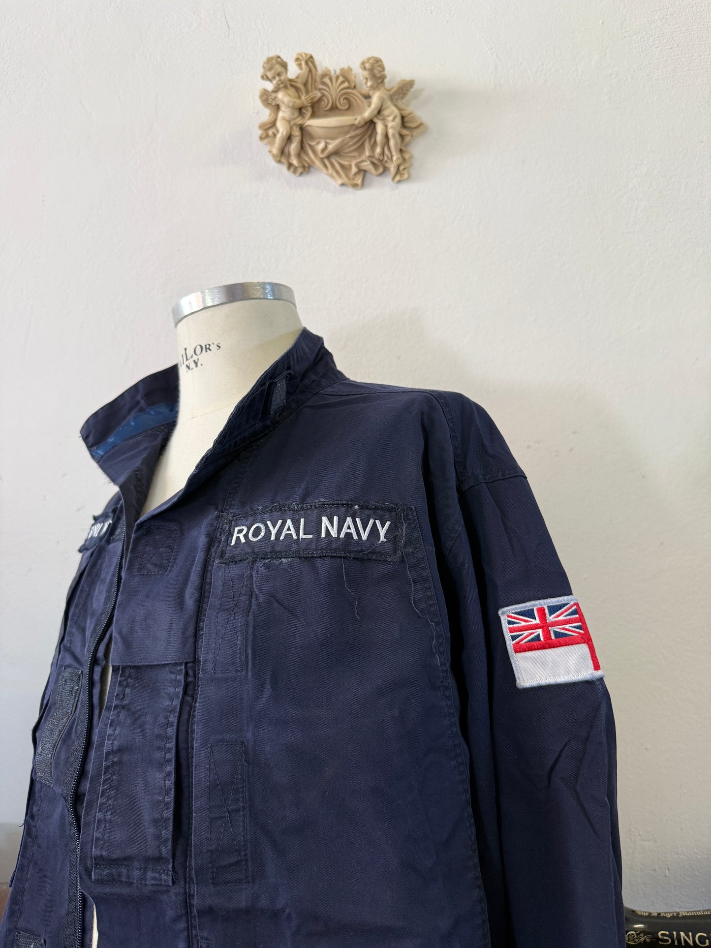 Vintage British Royal Navy Jacket “L”