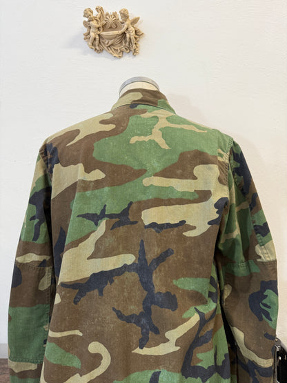 Vintage Woodland Jacket Us Army “L”