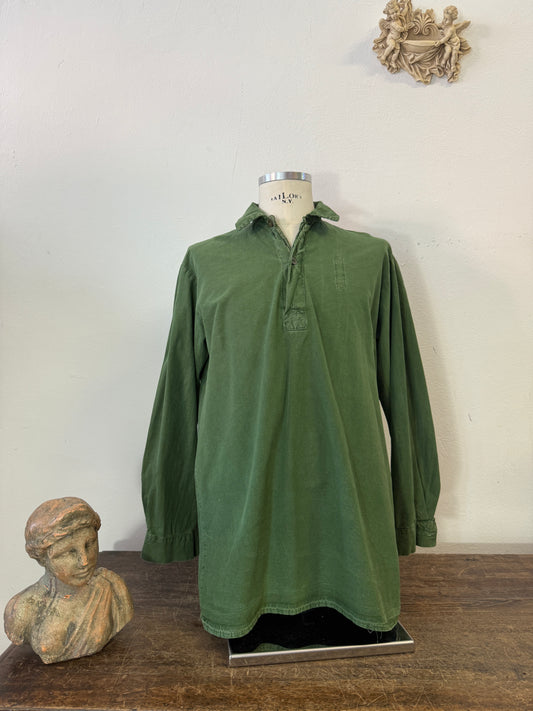 Vintage 80’s Swedish Army Shirt “L”