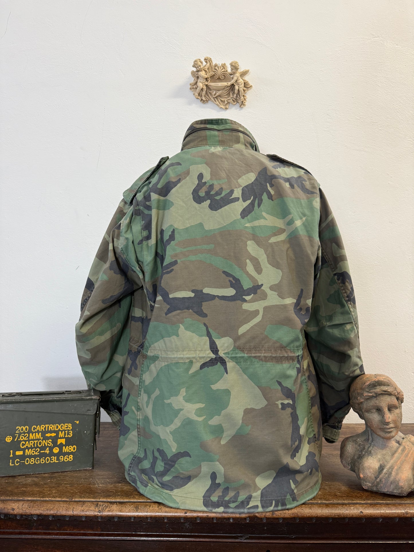 Vintage Woodland Field Jacket M65 Us Army “XL”