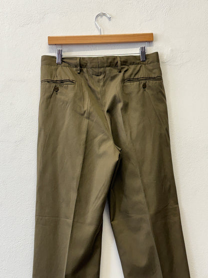 Vintage 90’s Italian Army Chino Pants “W31”