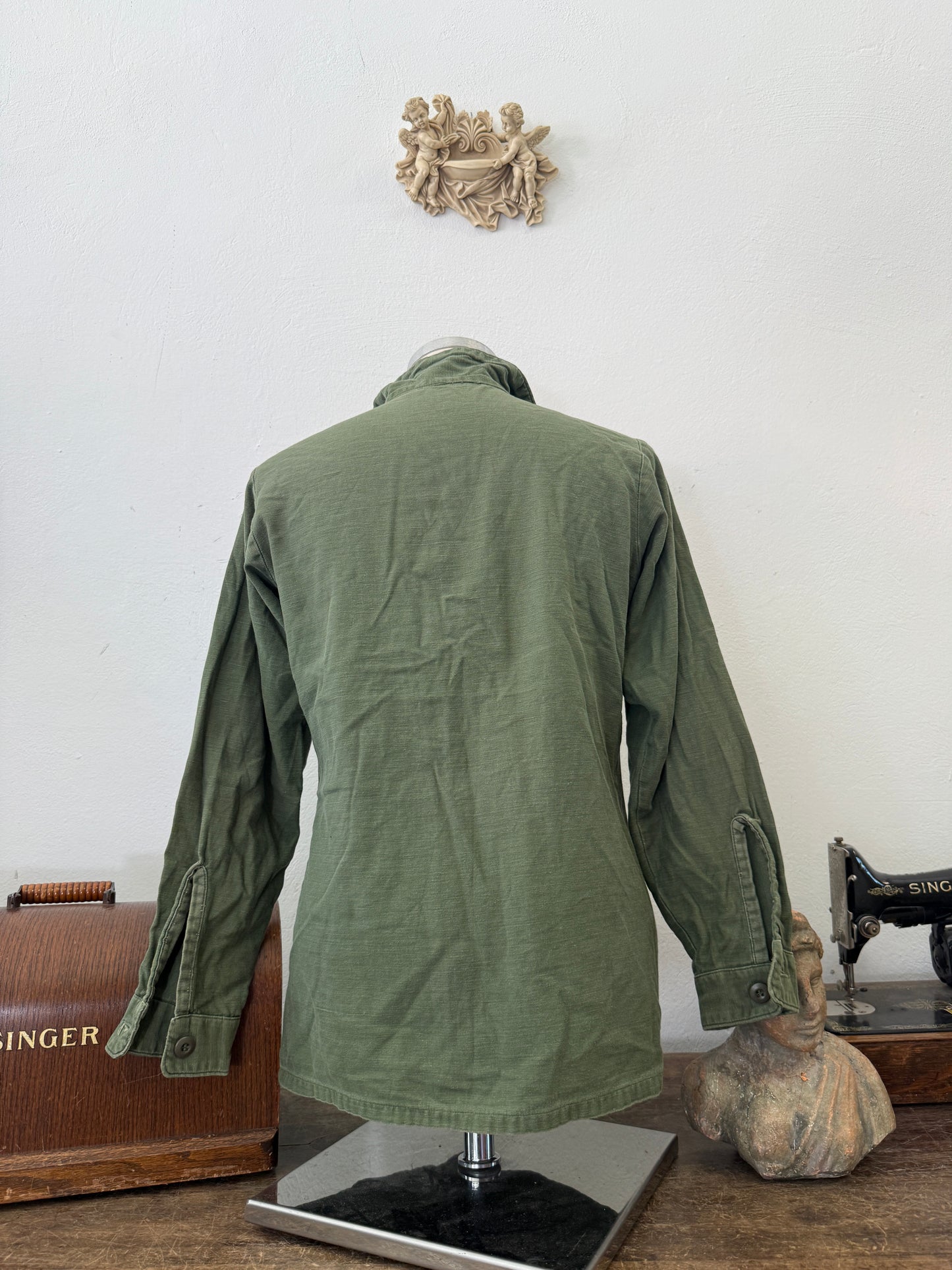 Vintage Og 107 Us Army Shirt “S”