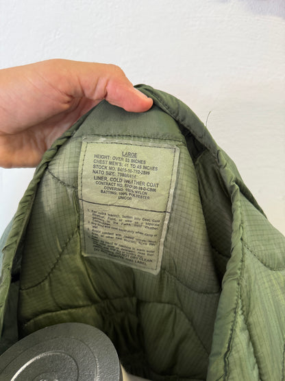 Vintage Us Army Liner Jacket “L”
