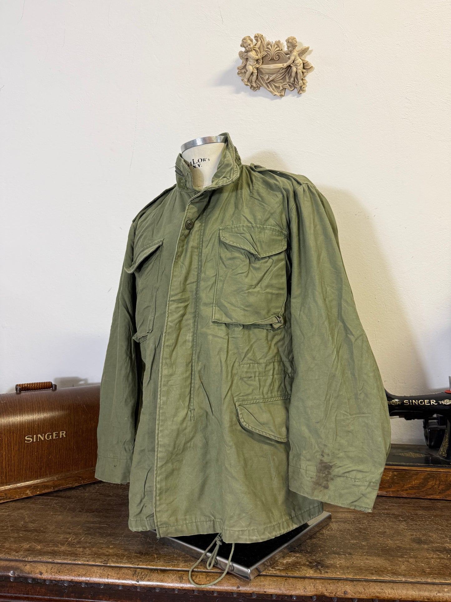 Vintage Field Jacket M65 Us Army “L”