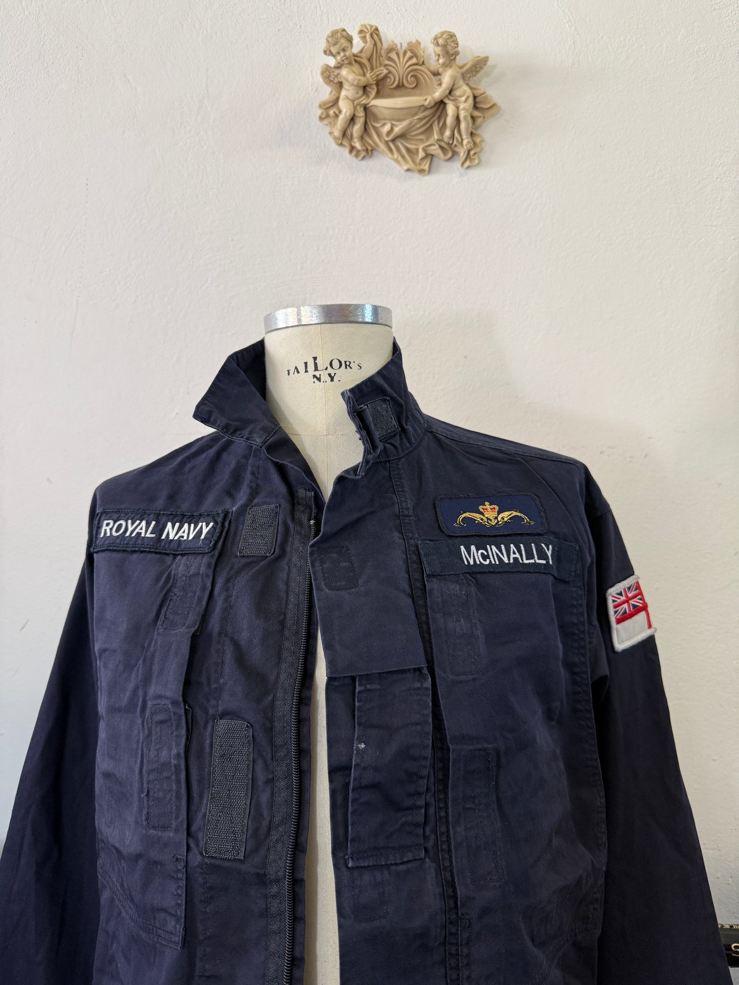 Vintage British Royal Navy Jacket “L”