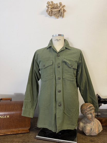 Vintage Og 107 Us Army Shirt “M/L”
