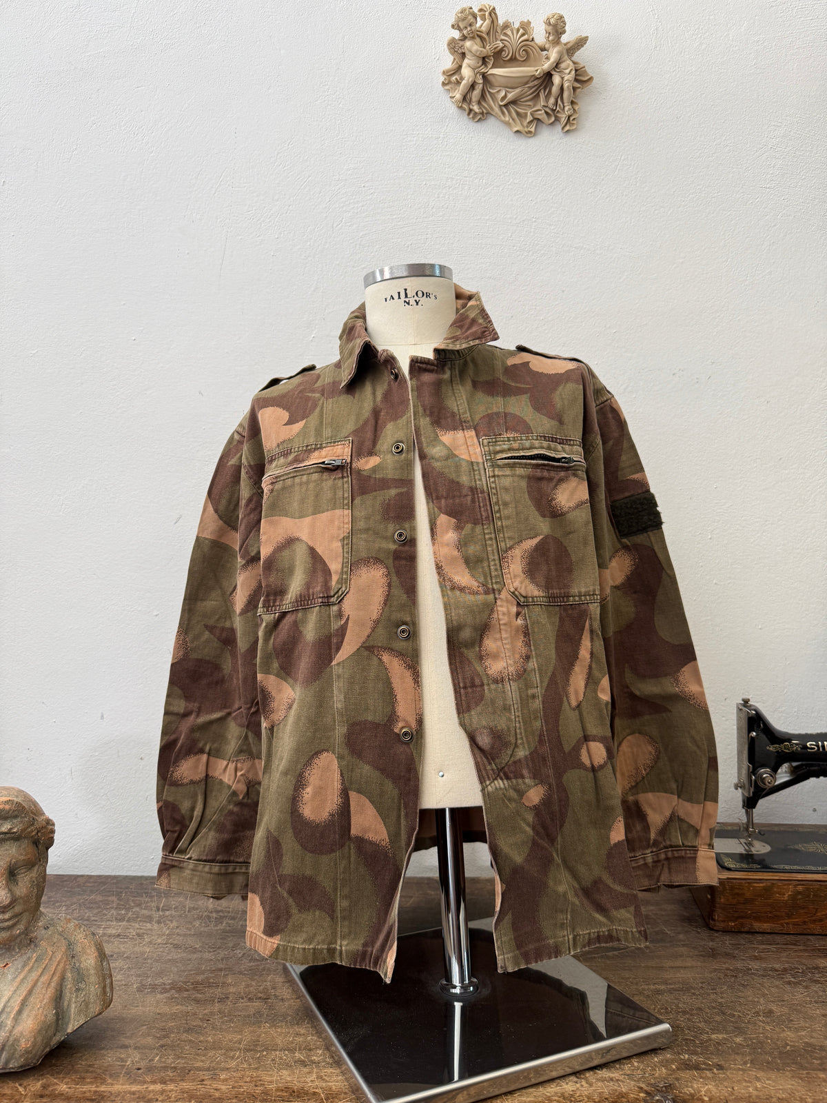 Vintage Hungarian Army Camo Jacket “M/L”