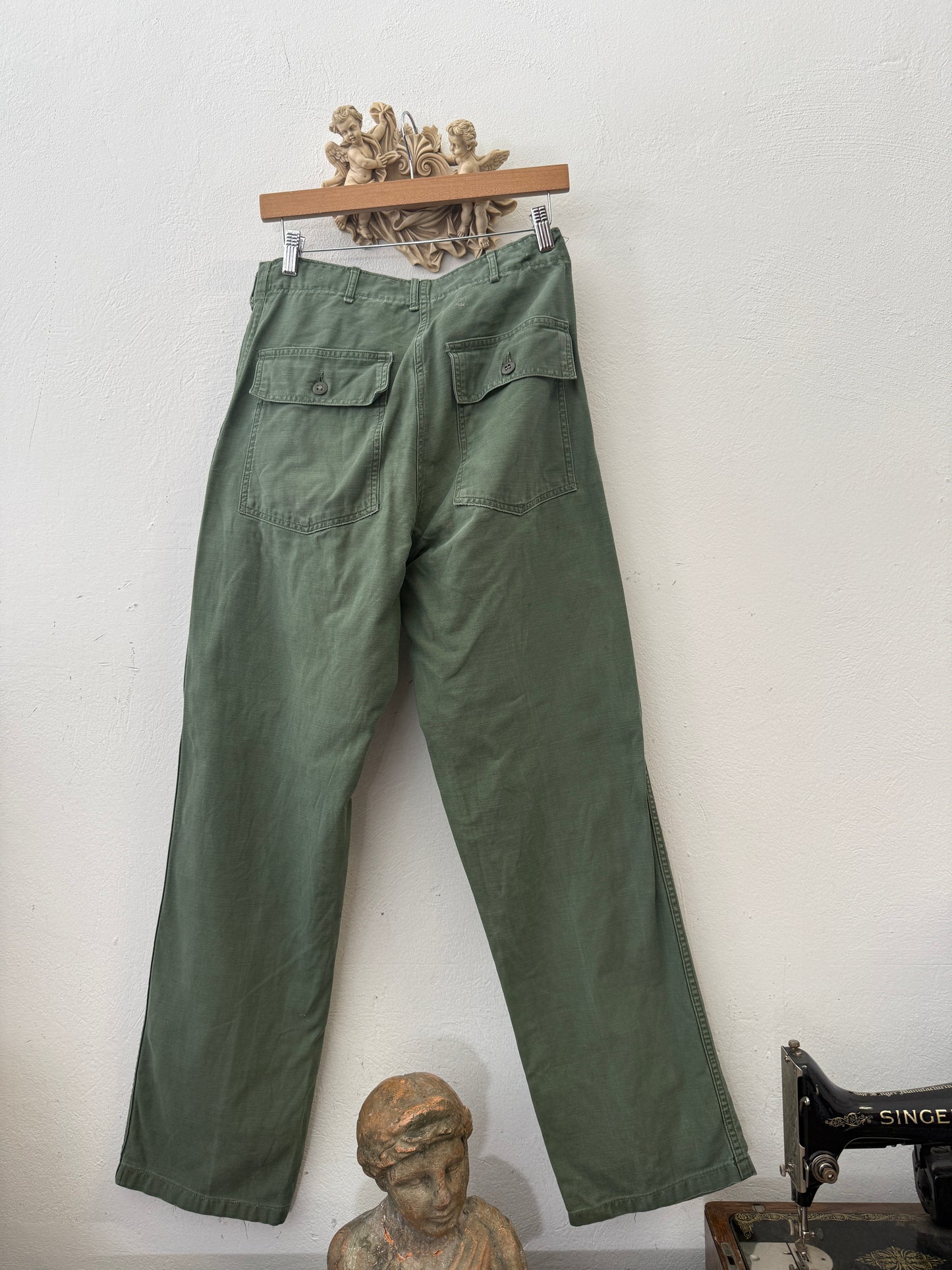 Vintage Og 107 Us Army Fatigue Pants “W32”