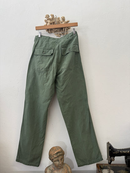 Vintage Og 107 Us Army Fatigue Pants “W32”