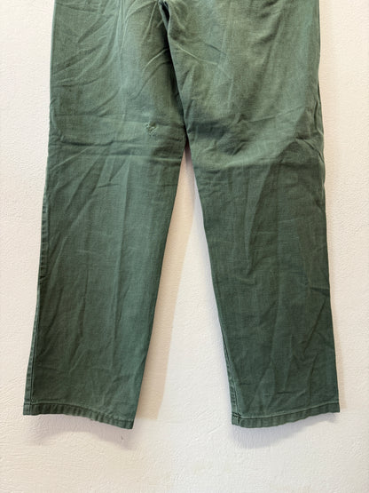 Vintage Swedish Army Fatigue Pants “W31”