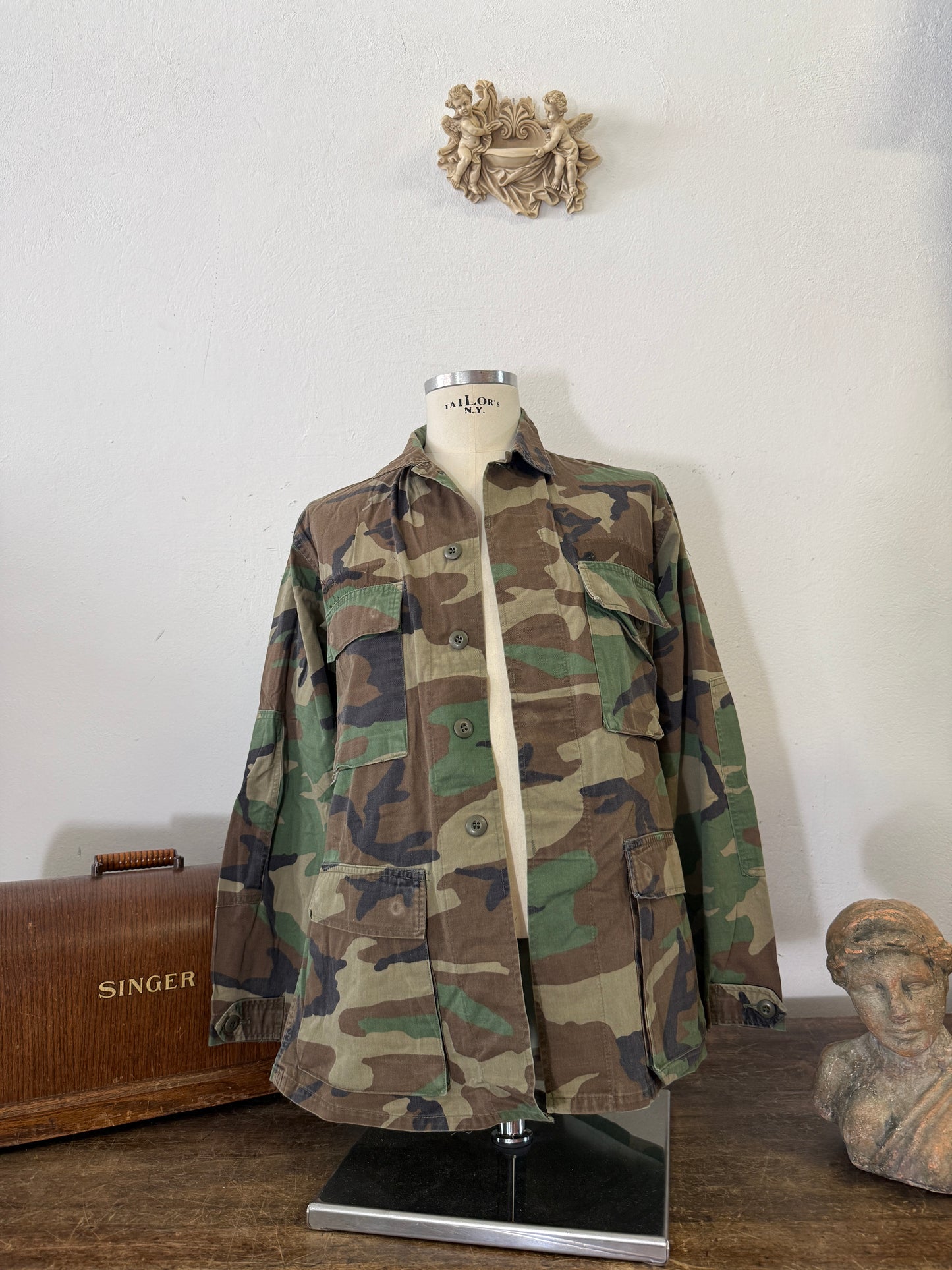 Vintage Woodland Us Army Jacket “M”