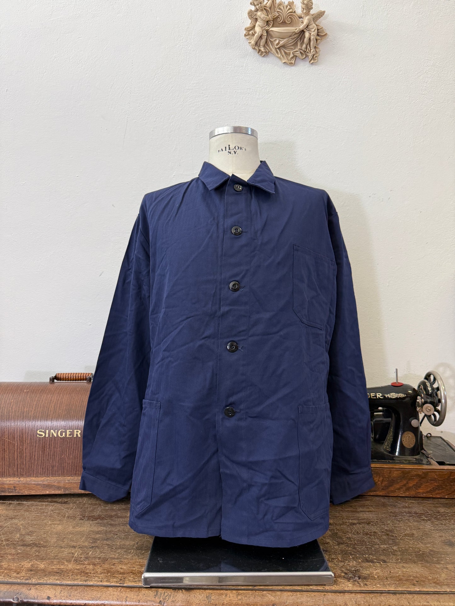 Deadstock 90’s German Army Work Jacket HBT “XL”