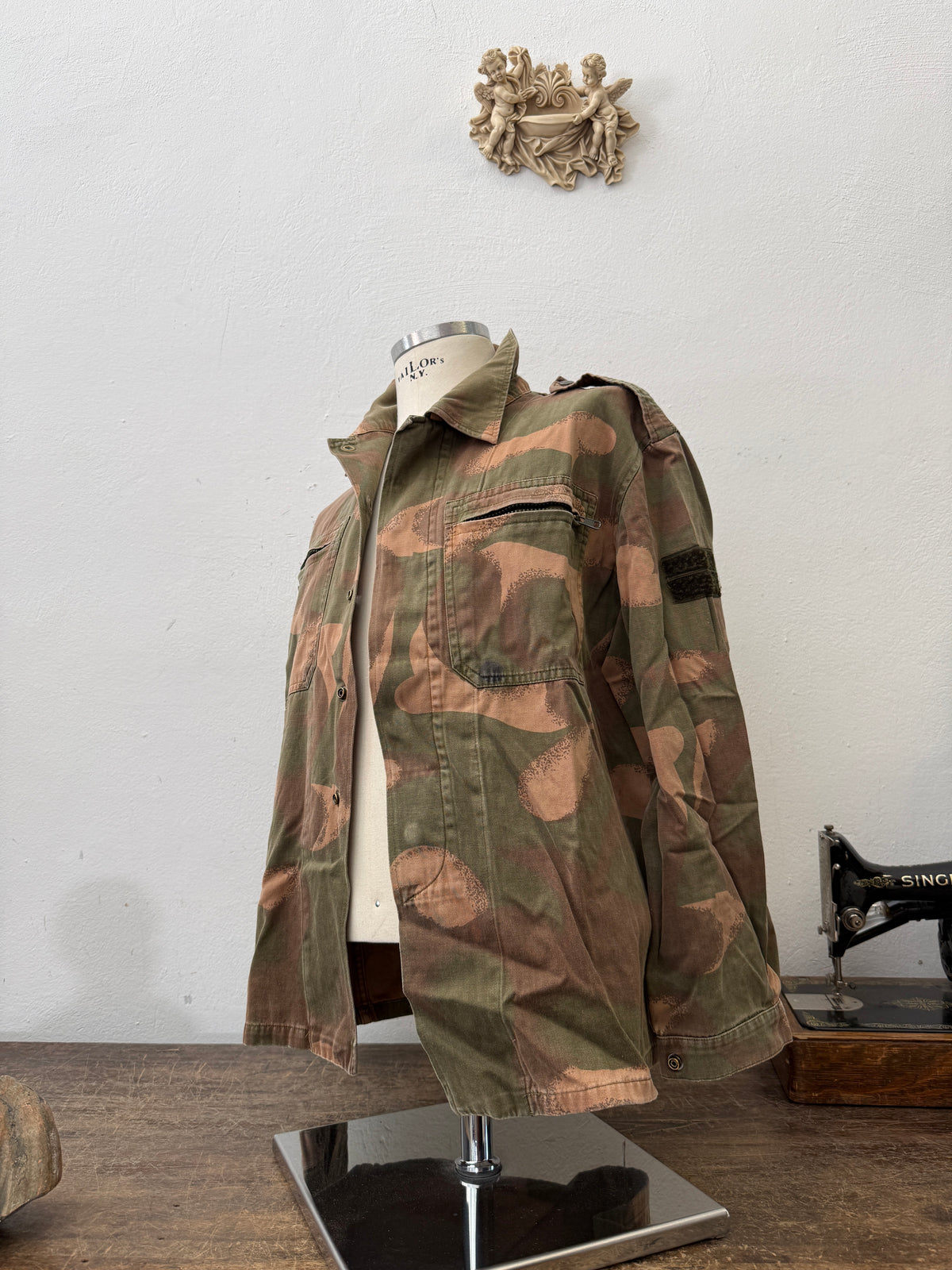 Vintage Hungarian Army Camo Jacket “M”
