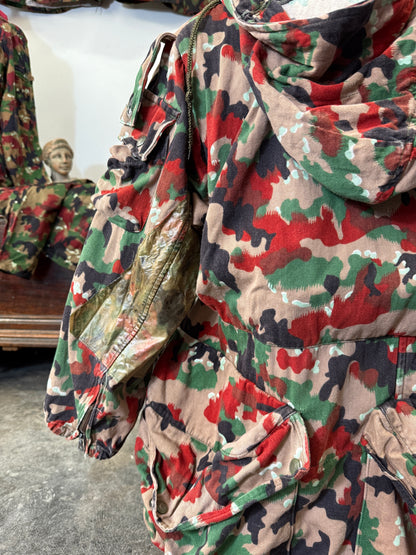 Vintage Swiss Army Camo Jacket M70 “L”