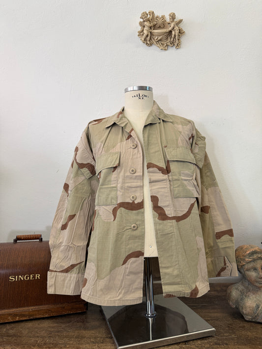 Vintage BDU Camo Jacket Ripstop US Army “M”