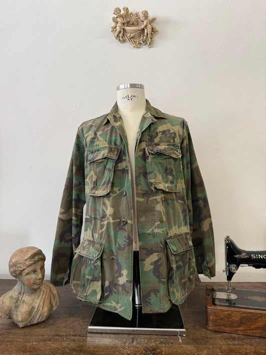 Vintage BDU Camo Jacket Ripstop “M/L”