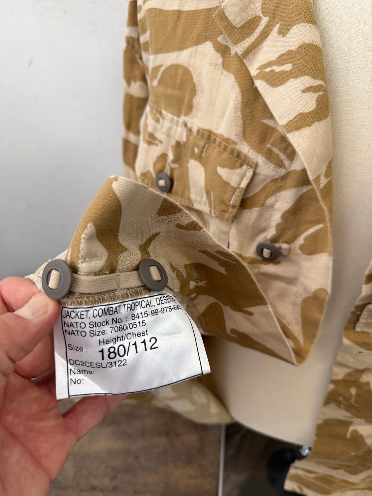 Vintage British Army Dpm Jacket “XL”