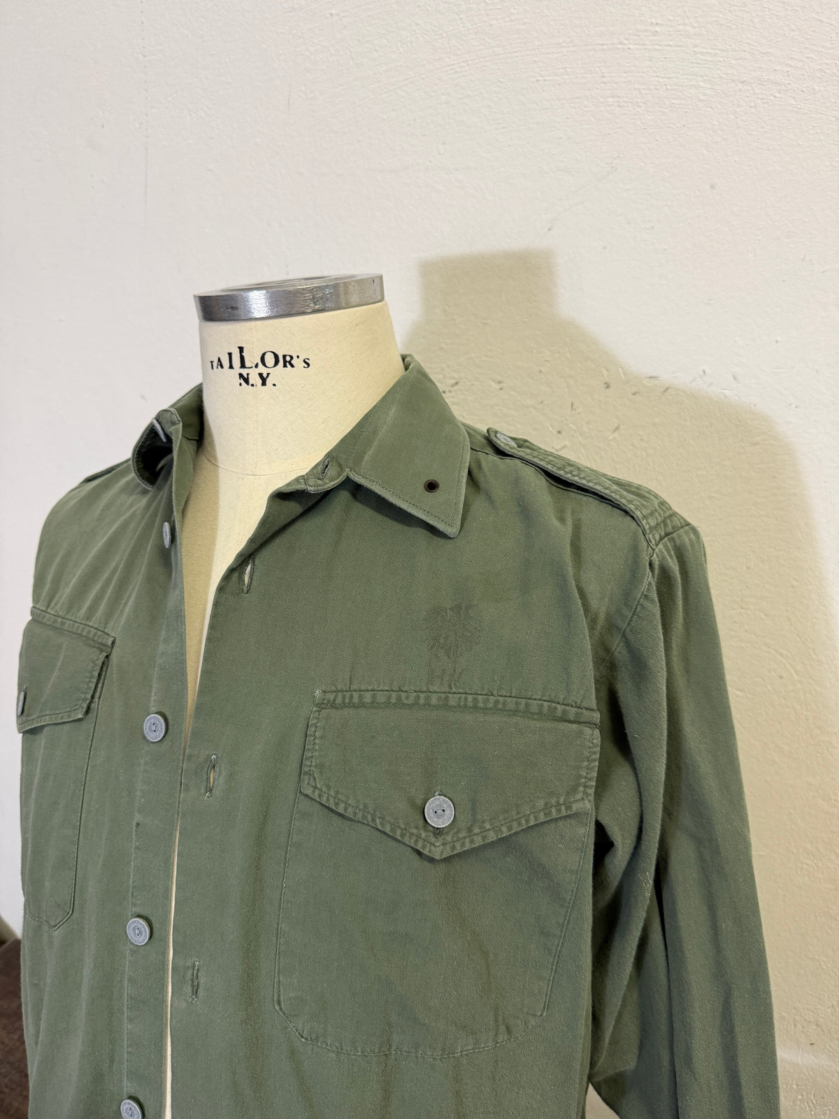 Vintage 50’s Austrian Army Shirt “M”
