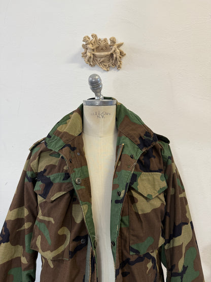 Vintage Woodland Field Jacket M65 Us Army “S”