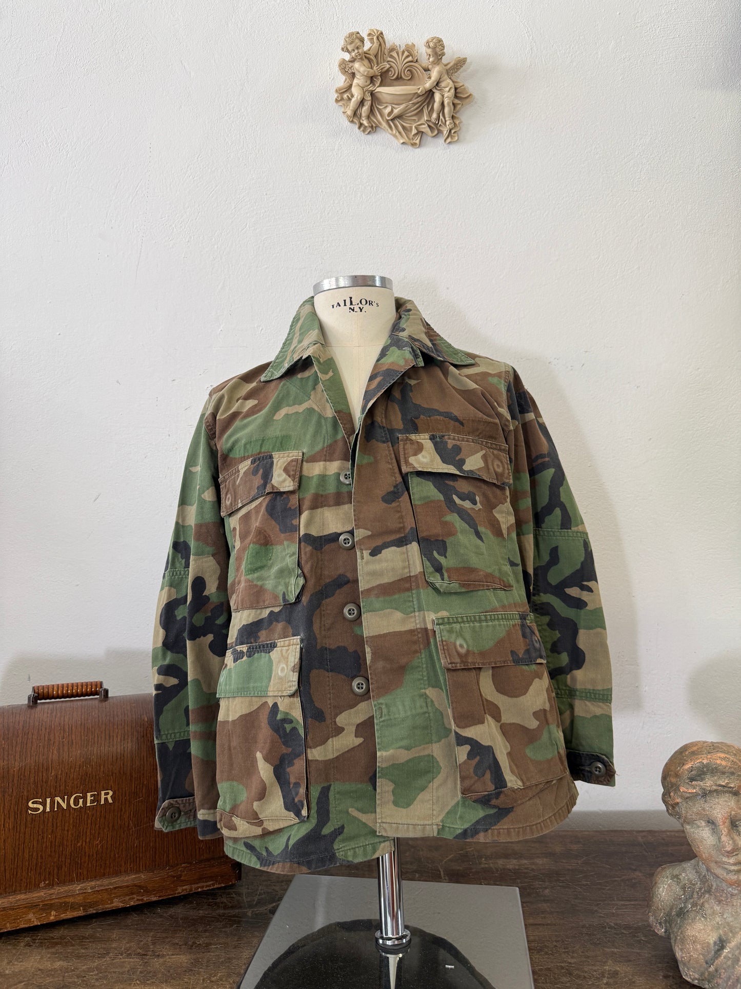 Vintage Woodland Us Army Jacket “S/M”
