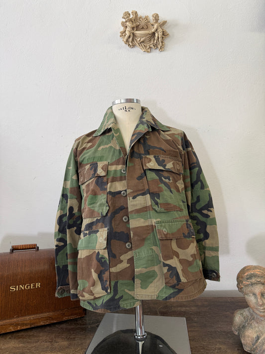 Vintage Woodland Us Army Jacket “S/M”