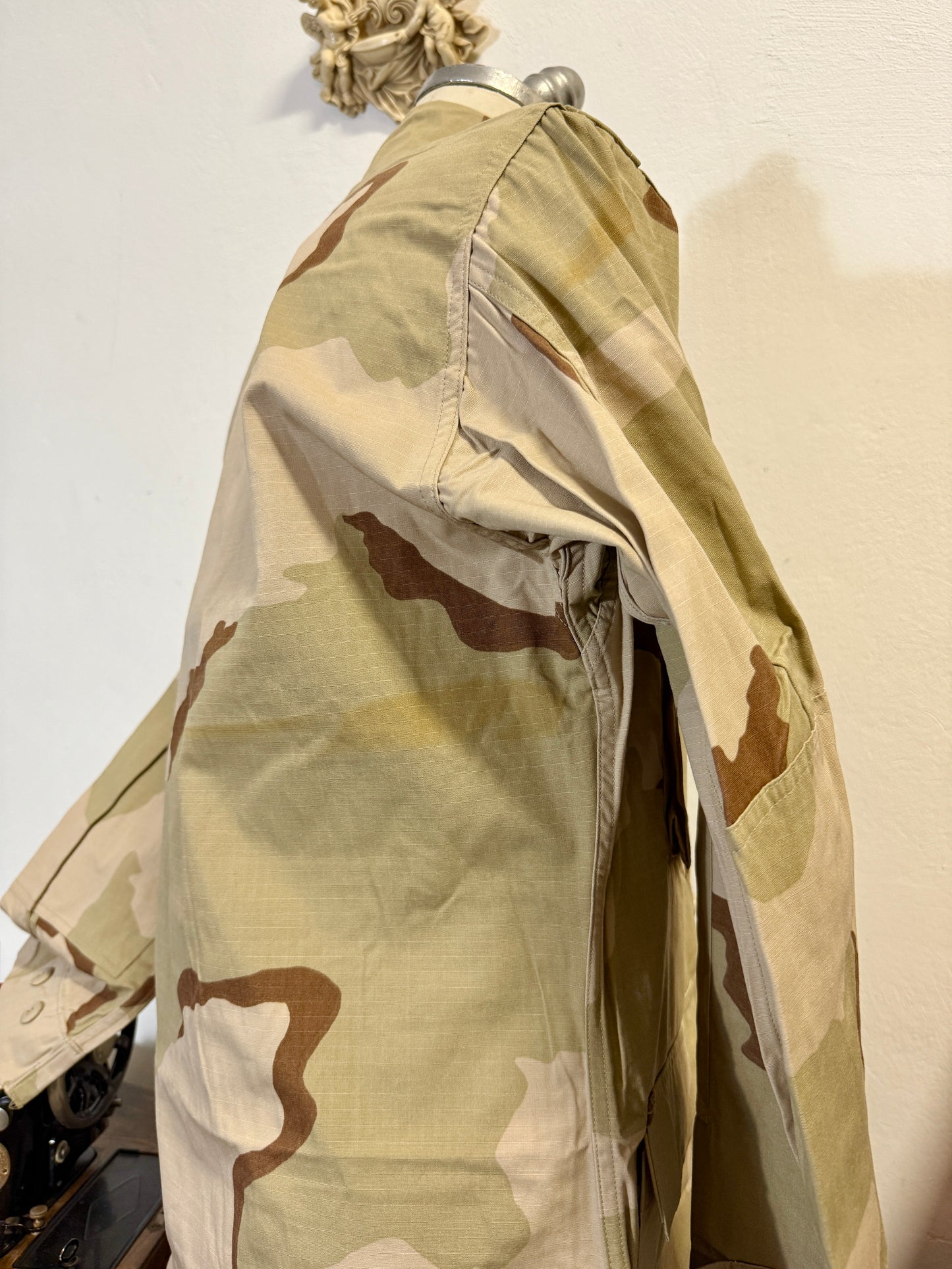 Deadstock BDU Camo Jacket Rip Stop US Army –  Faded “L”