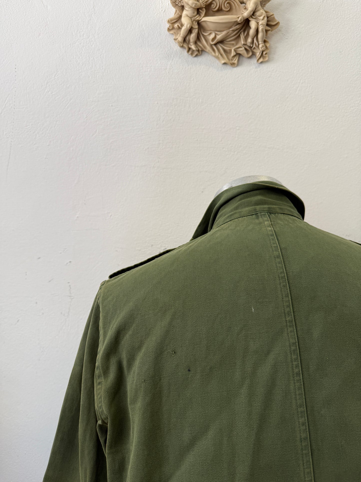 Vintage 80’s Faded Hungarian Army Shirt “S”
