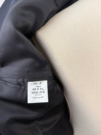Vintage Italian Navy Double Breasted Jacket “M”