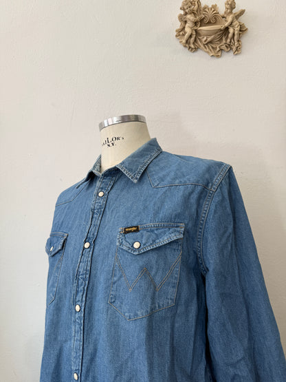 Vintage Wrangler Denim Shirt “XL”