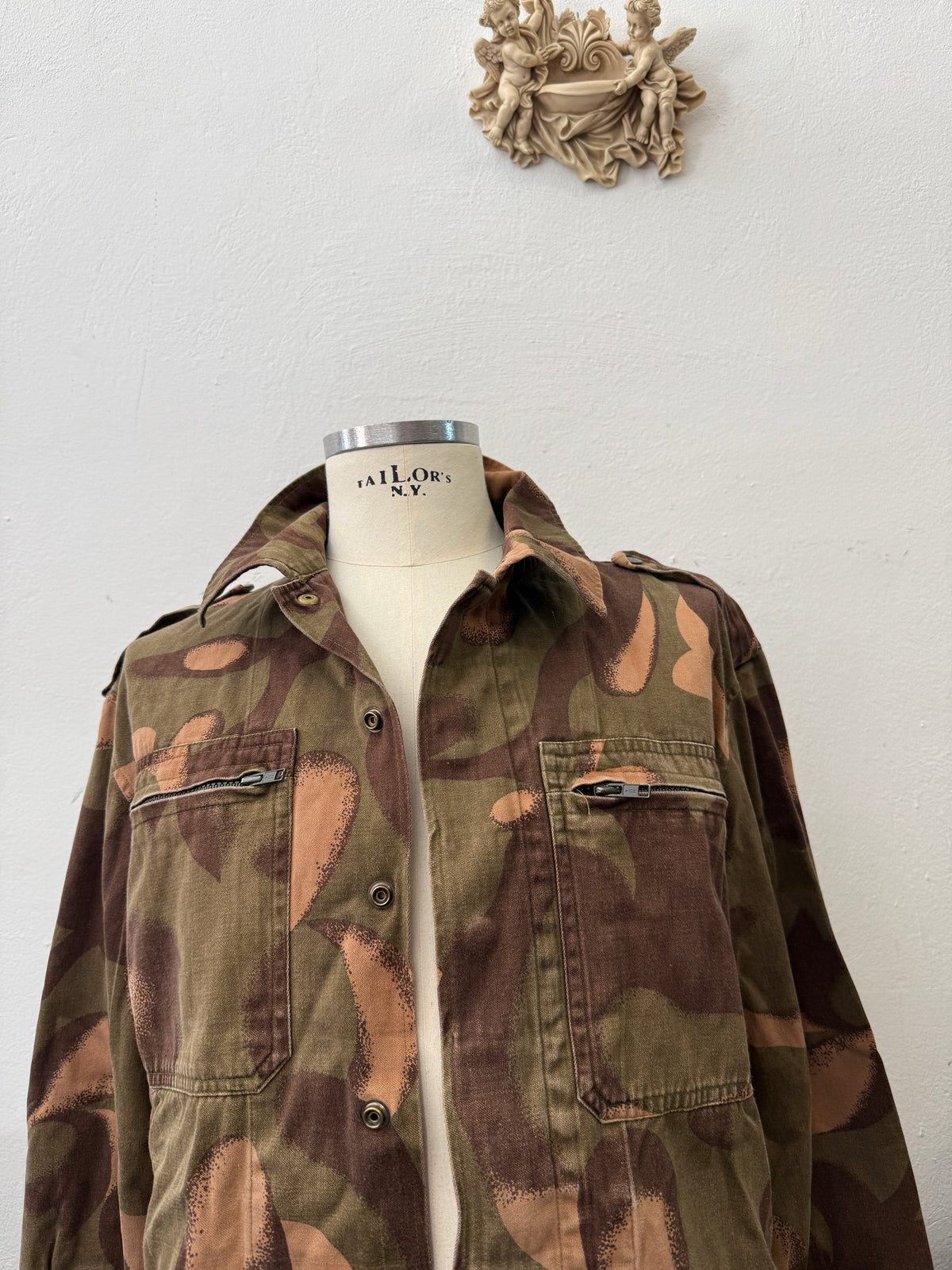 Vintage Hungarian Army Camo Jacket “M”