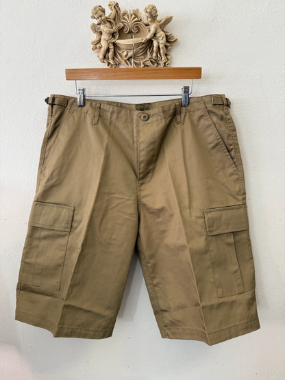 Beige Cargo Short