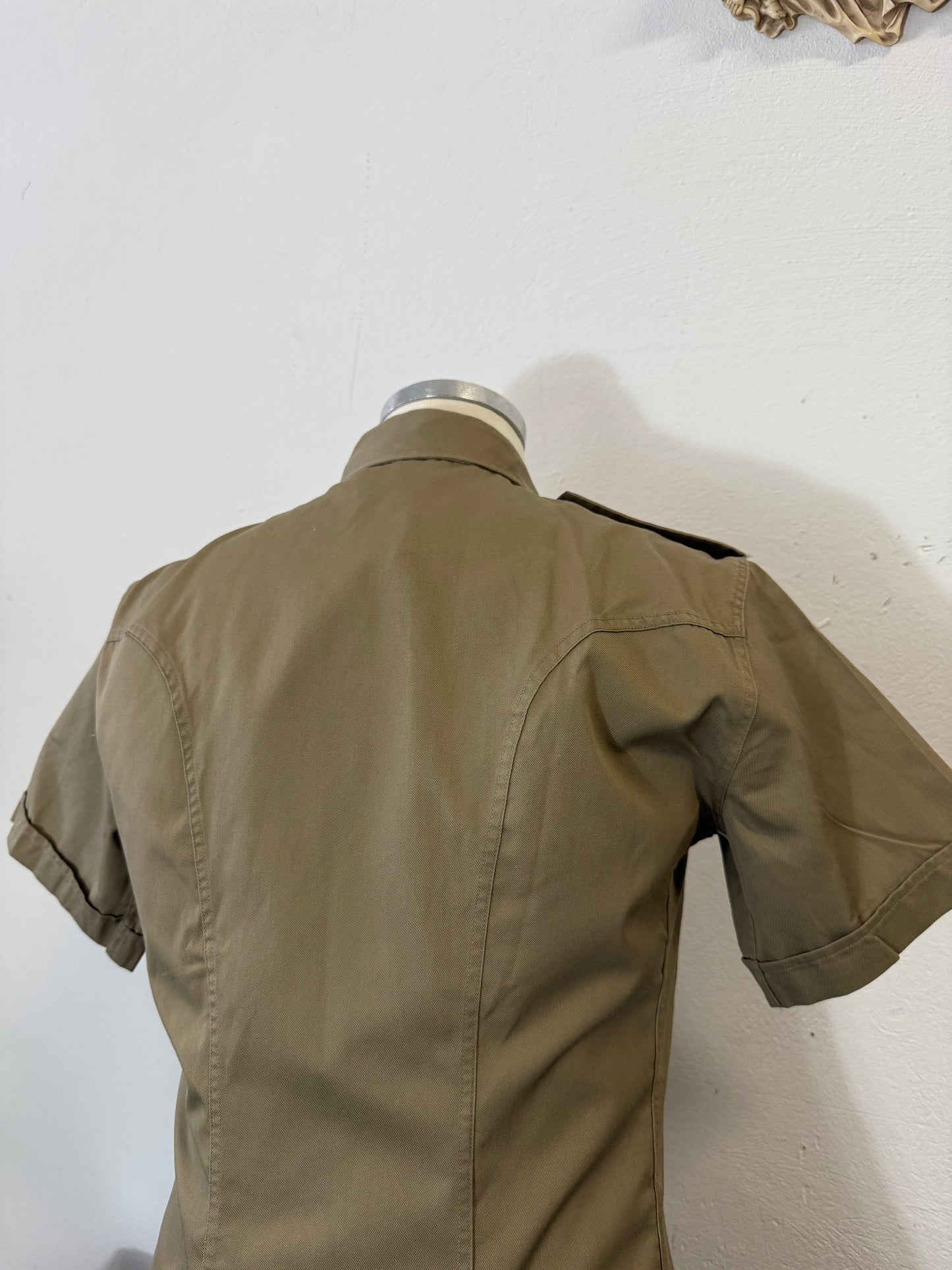 Vintage 80’s Italian Army Shirt “S/M”