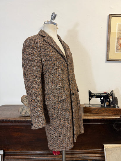 Herringbone Coat - M