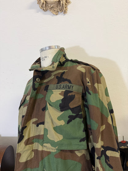 Vintage Woodland Field Jacket M65 Us Army “L/XL”