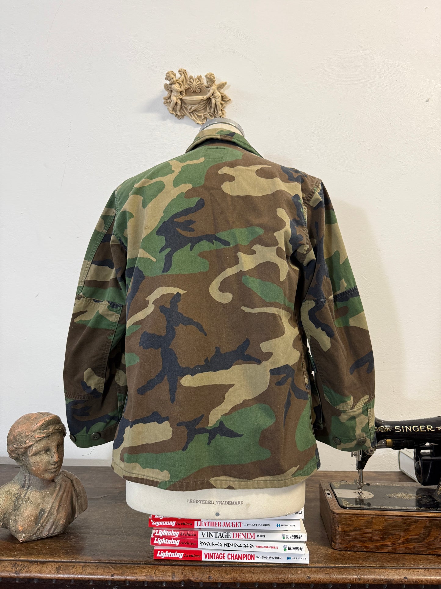 Vintage Woodland Jacket Us Army “M”