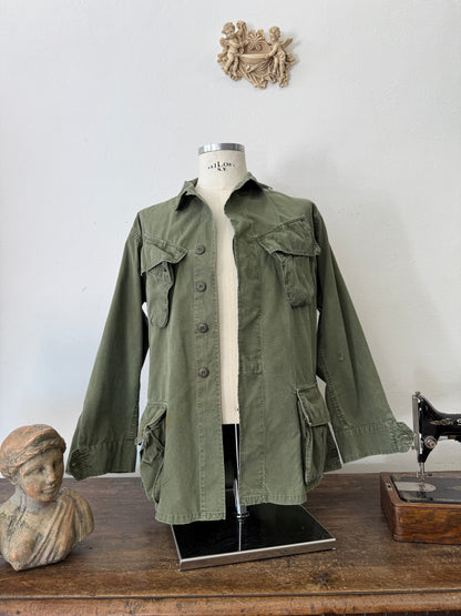 Vintage 60’s Jungle Jacket Popeline Us Army “M/L”