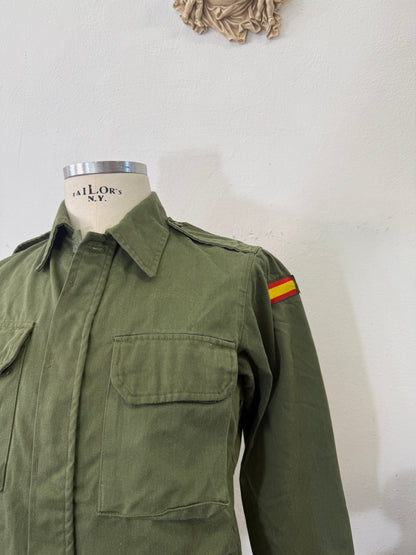Vintage Spanish Army Shirt “XS”