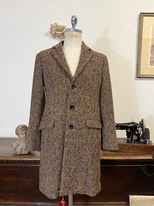 Herringbone Coat - M