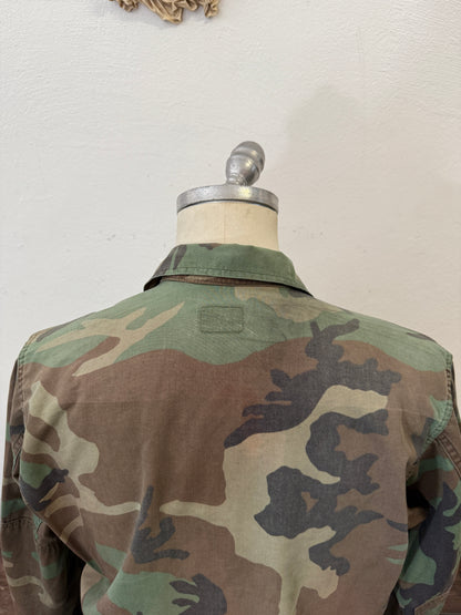 Vintage Woodland Jacket Us Army “S/M”