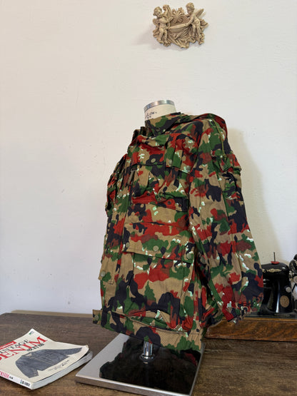 Vintage Swiss Army Camo Jacket M70 “S/M”
