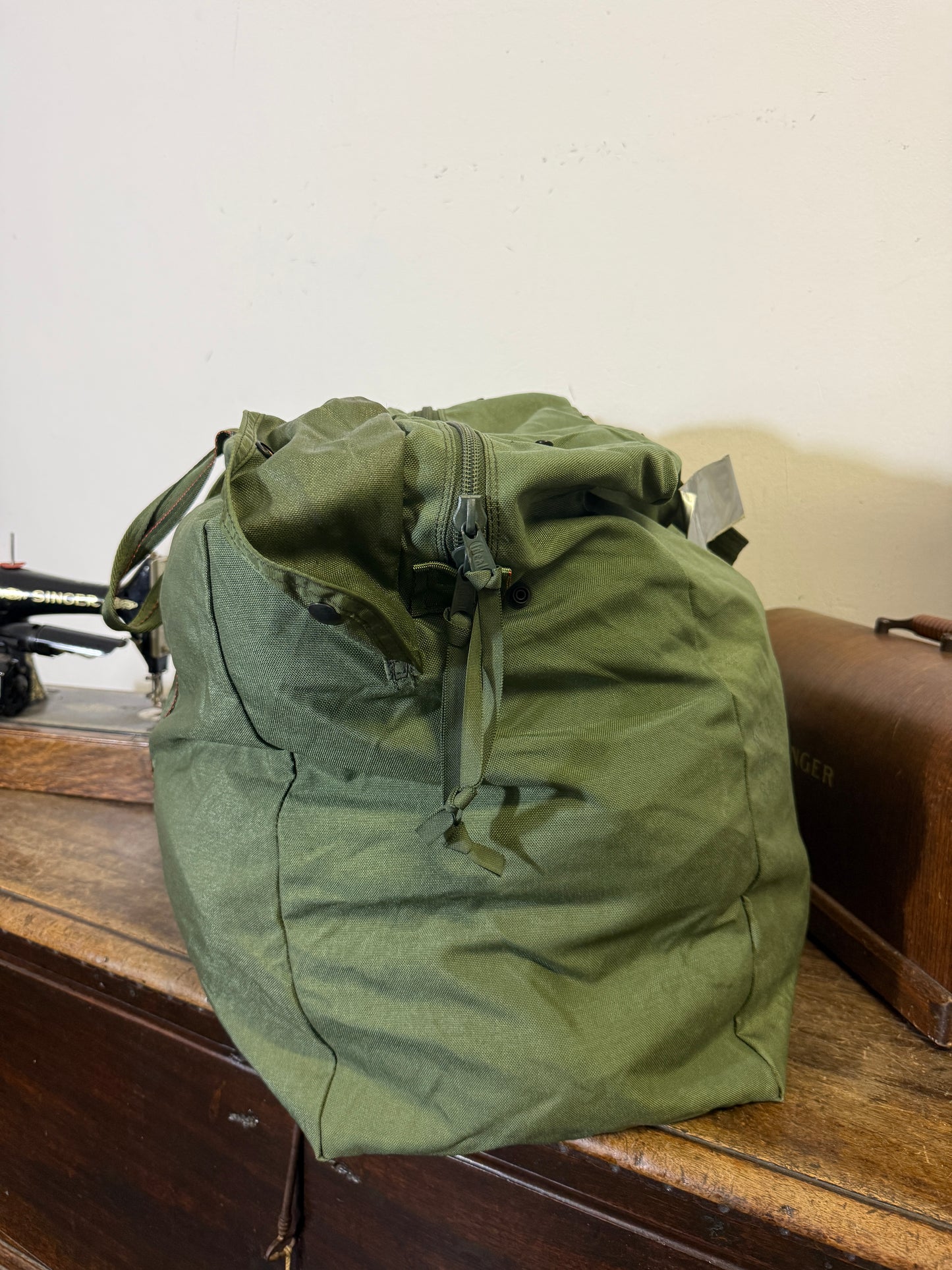 Vintage Nylon Us Flyers Kit Bag