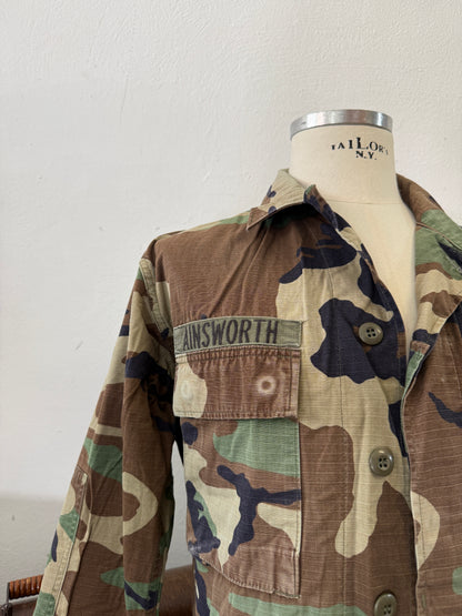 Vintage Ripstop Woodland Us Army Jacket “L”