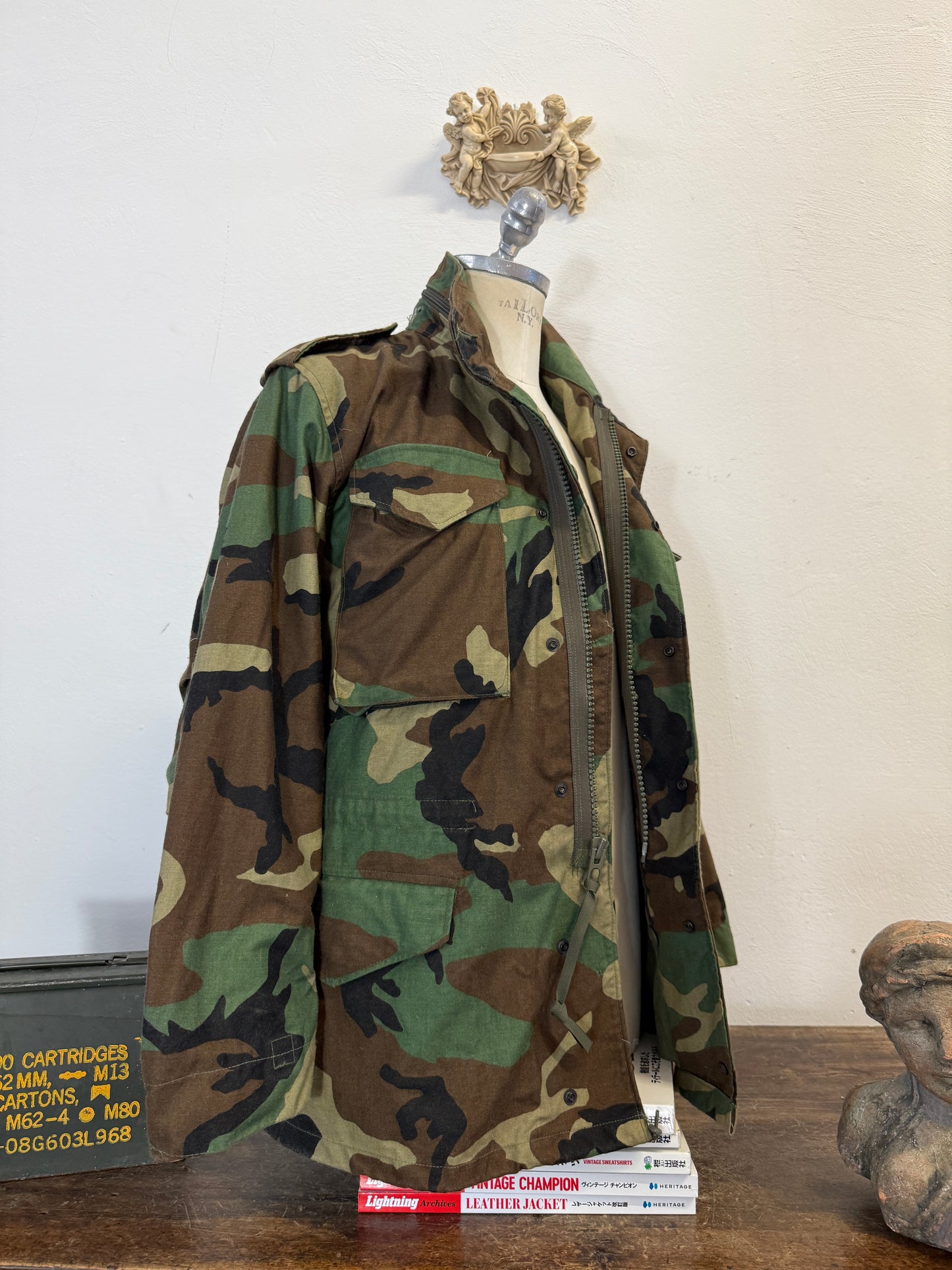 Vintage Woodland Field Jacket M65 Us Army “M”